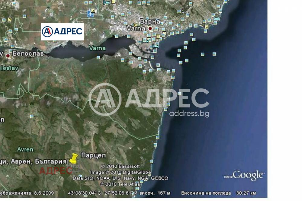 Продава ПАРЦЕЛ, с. Болярци, област Варна, снимка 3 - Парцели - 53854716