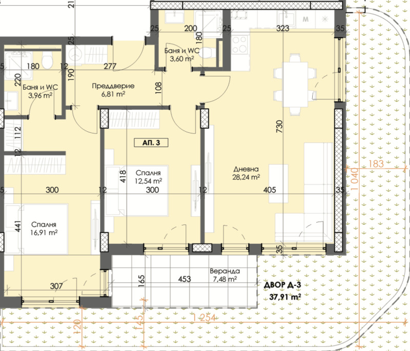 Продава  3-стаен град Пловдив , Тракия , 115 кв.м | 78140622