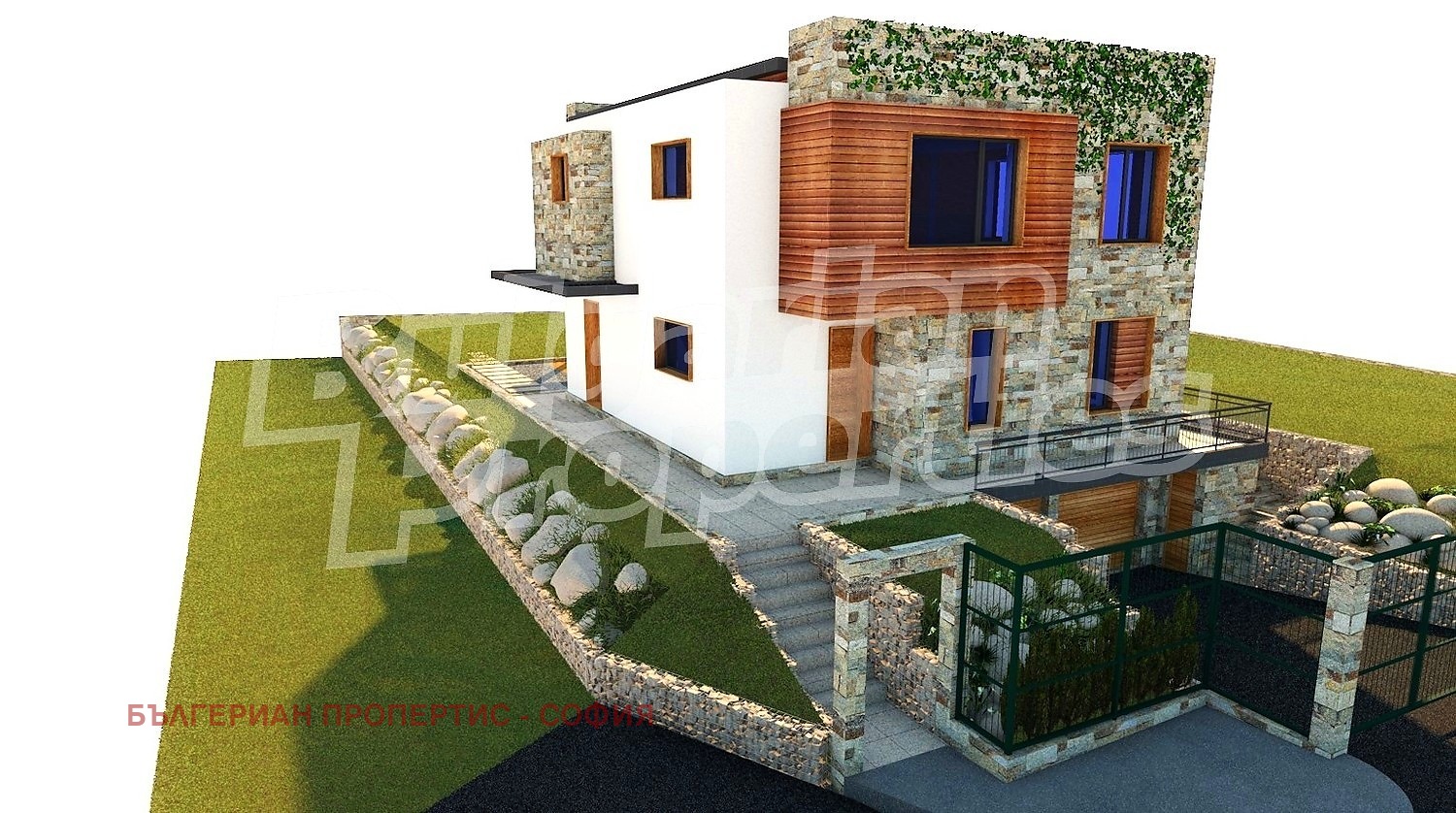 Продава КЪЩА, гр. София, с. Бистрица, снимка 3 - Къщи - 53618941