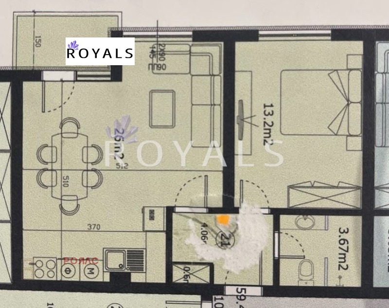 Продава 2-СТАЕН, гр. Варна, Владислав Варненчик 1, снимка 2 - Aпартаменти - 48288630