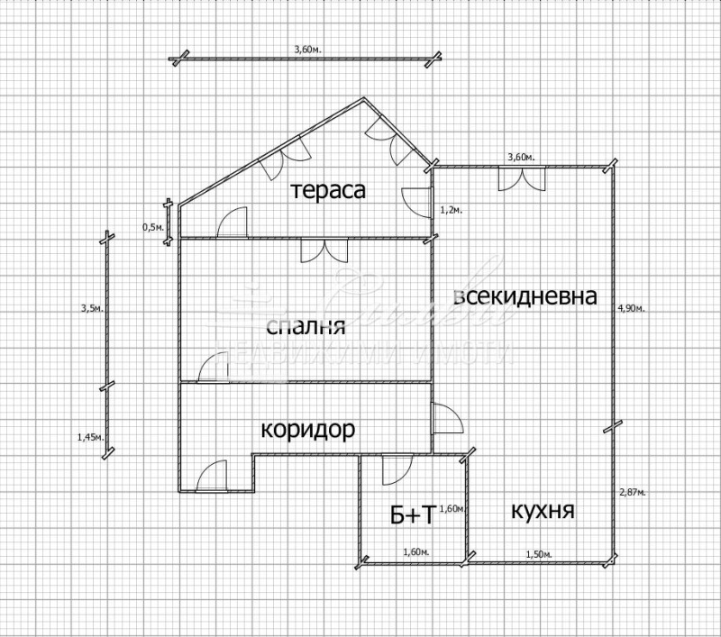 Zu verkaufen  1 Schlafzimmer Schumen , Dobrudschanski , 72 qm | 15687495 - Bild [12]