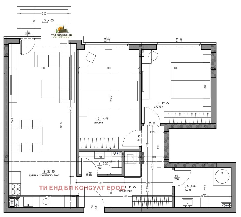 Продава 3-СТАЕН, гр. София, Малинова долина, снимка 6 - Aпартаменти - 47278763