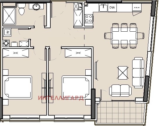 Продава 3-СТАЕН, гр. София, Карпузица, снимка 15 - Апартаменти - 53371449