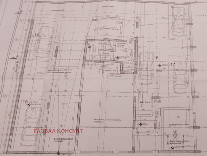 Продава ГАРАЖ, ПАРКОМЯСТО, гр. София, Банишора, снимка 3 - Гаражи и паркоместа - 52812270