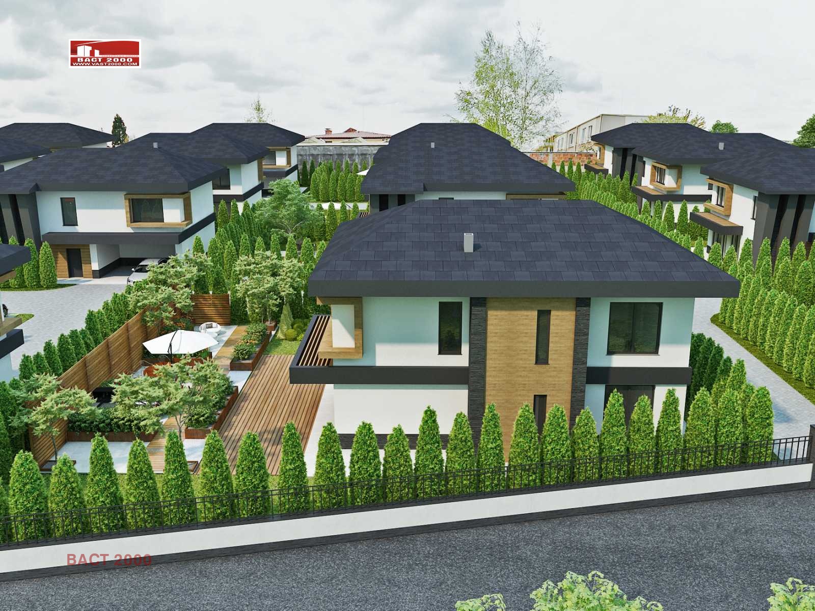 Продава КЪЩА, гр. София, гр. Банкя, снимка 2 - Къщи - 44195255