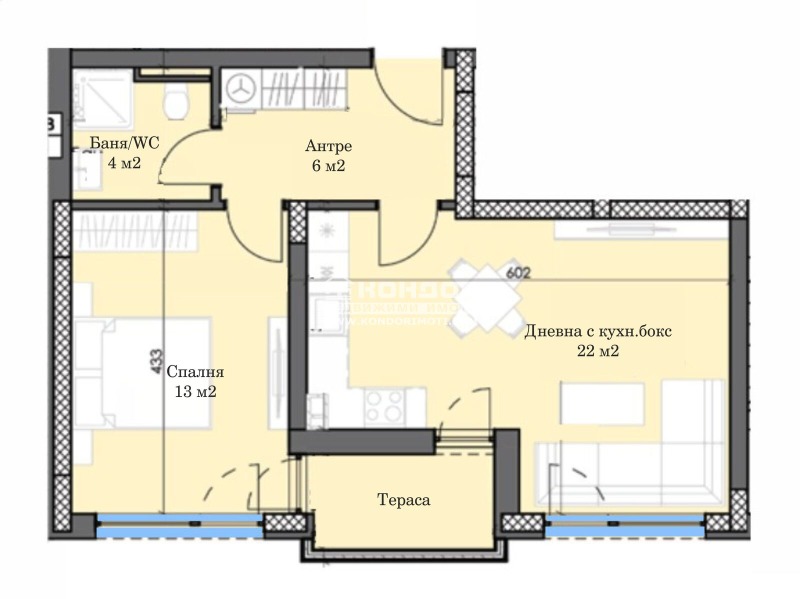 Продава 2-СТАЕН, гр. Пловдив, Тракия, снимка 2 - Aпартаменти - 48255195