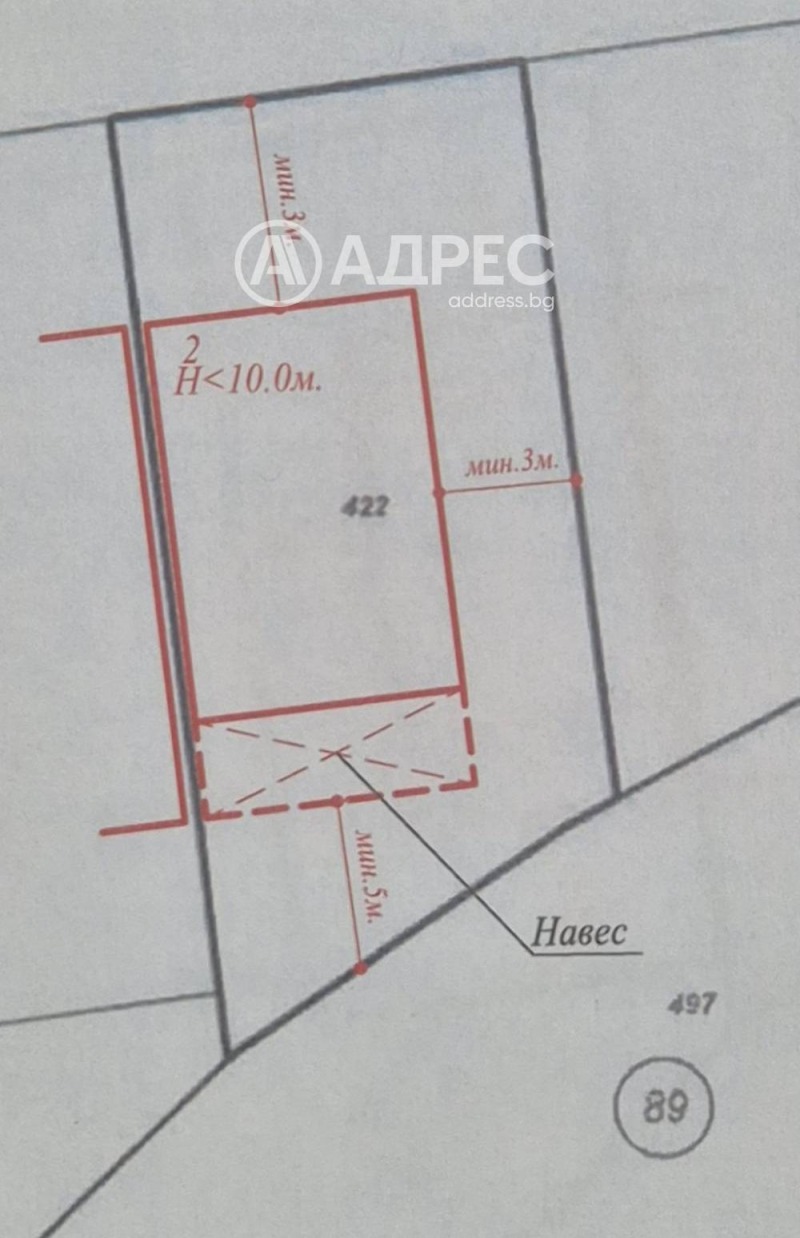 À vendre  Parcelle région Sofia , Ravno pole , 614 m² | 43339800 - image [3]