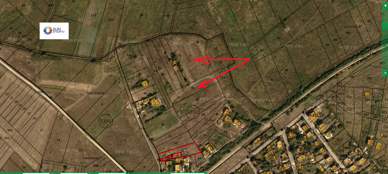 Продава ПАРЦЕЛ, гр. София, с. Кубратово, снимка 2 - Парцели - 42611182