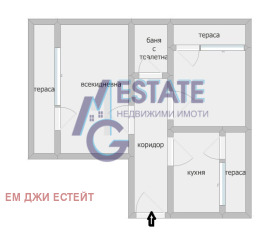 2 bedroom Slaveykov, Burgas 15