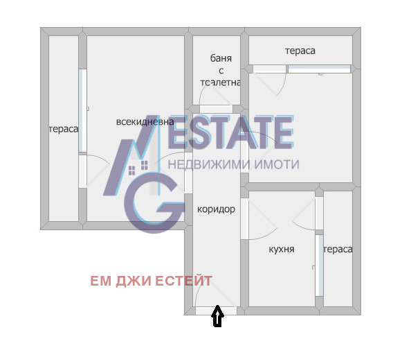 Продава  3-стаен град Бургас , Славейков , 73 кв.м | 86057159 - изображение [15]