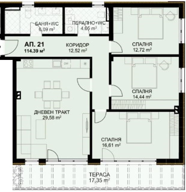 Продава 4-СТАЕН, гр. Варна, Бриз, снимка 1 - Aпартаменти - 47337128