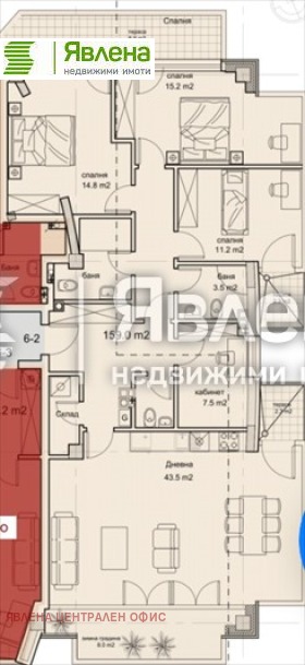 Продава  Многостаен град София , Манастирски ливади , 191 кв.м | 50484814 - изображение [3]