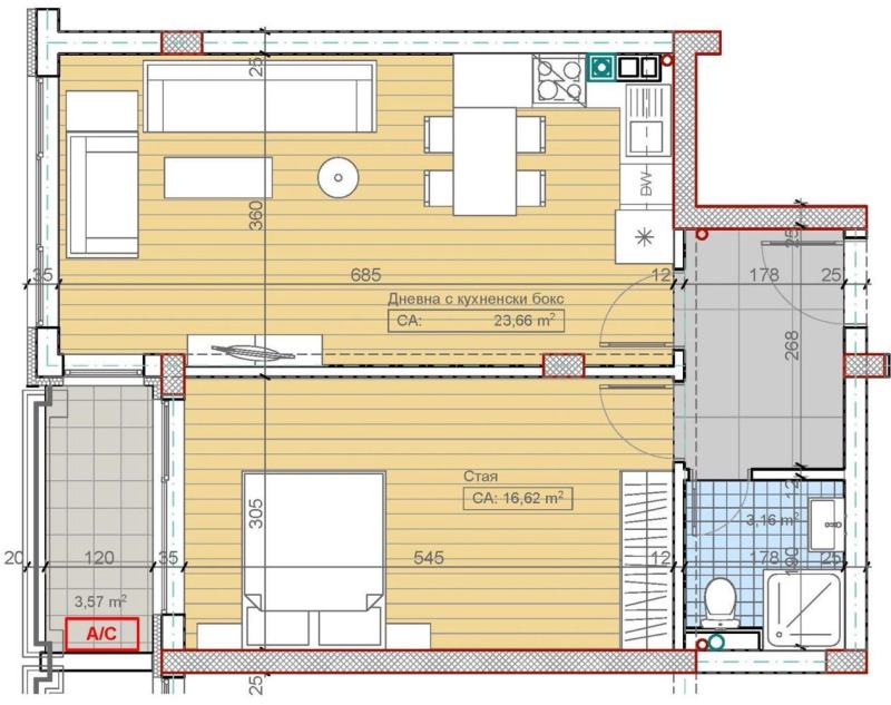 For Sale  1 bedroom Sofia , Boyana , 71 sq.m | 73140165 - image [2]