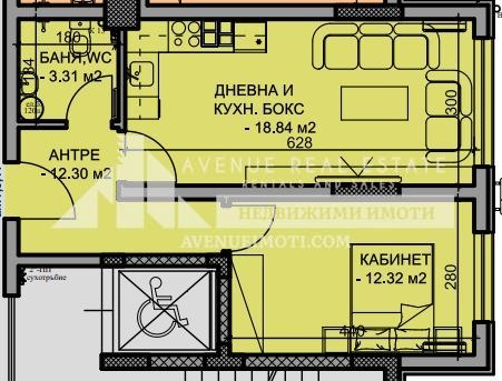 De vânzare  1 dormitor Plovdiv , Mladejci Hâlm , 56 mp | 19247487 - imagine [2]