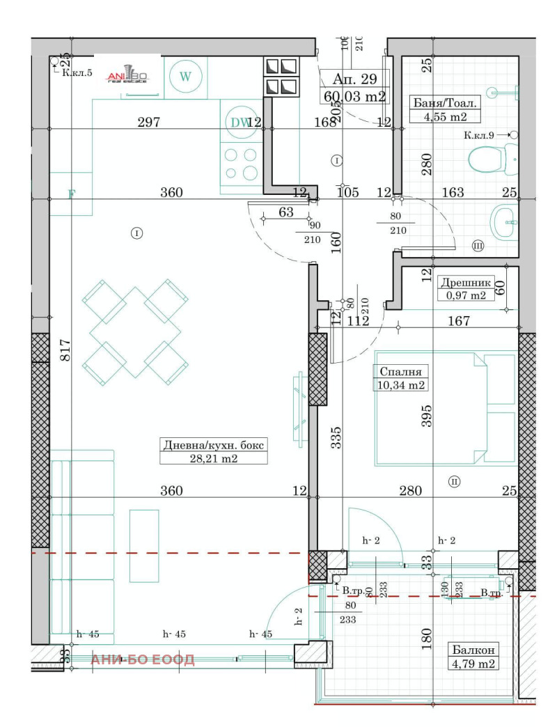 Продава 2-СТАЕН, гр. Варна, Левски 1, снимка 4 - Aпартаменти - 48693007