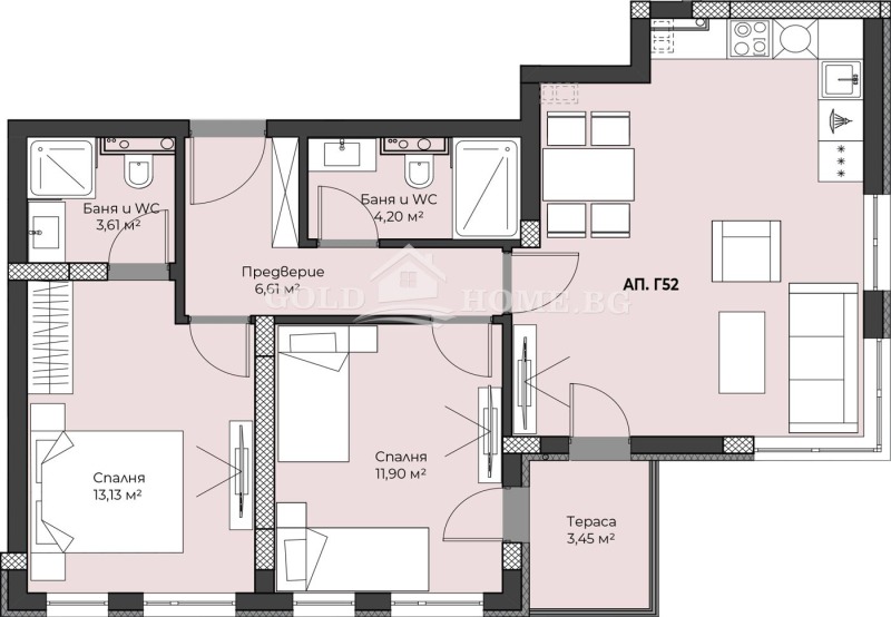 Продава 3-СТАЕН, гр. Пловдив, Христо Смирненски, снимка 2 - Aпартаменти - 48994779