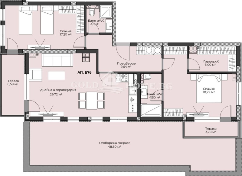 Продава 3-СТАЕН, гр. Пловдив, Христо Смирненски, снимка 10 - Aпартаменти - 48994779