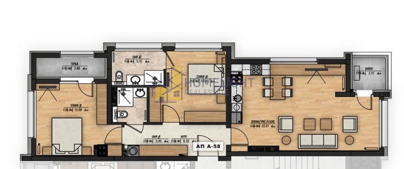 Te koop  2 slaapkamers Sofia , Mladost 1A , 127 m² | 89544778 - afbeelding [5]