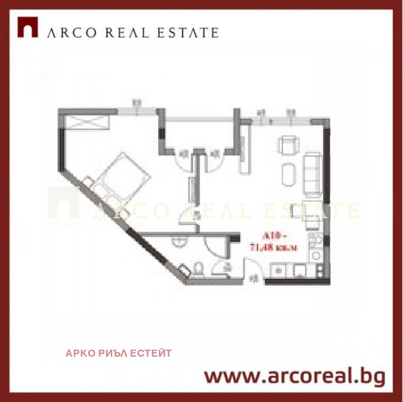 De vânzare  1 dormitor regiunea Burgas , c.c. Slânciev briag , 72 mp | 49406185 - imagine [2]