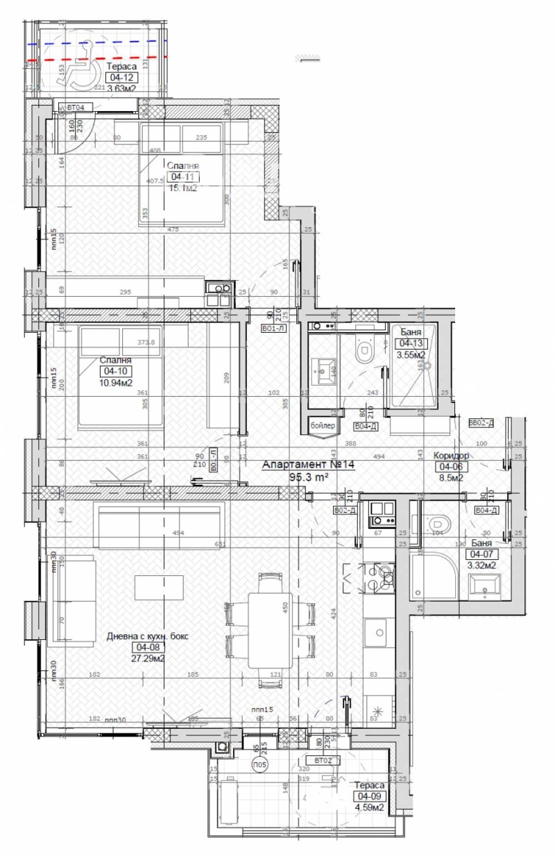 Продава 3-СТАЕН, гр. София, област София-град, снимка 2 - Апартаменти - 53603221