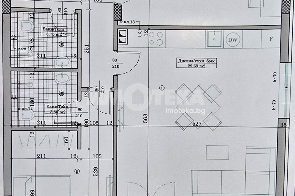 Продава МНОГОСТАЕН, гр. Варна, Кайсиева градина, снимка 12 - Апартаменти - 54147424