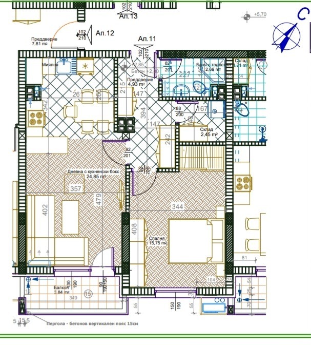 Продава 2-СТАЕН, гр. Пловдив, Христо Смирненски