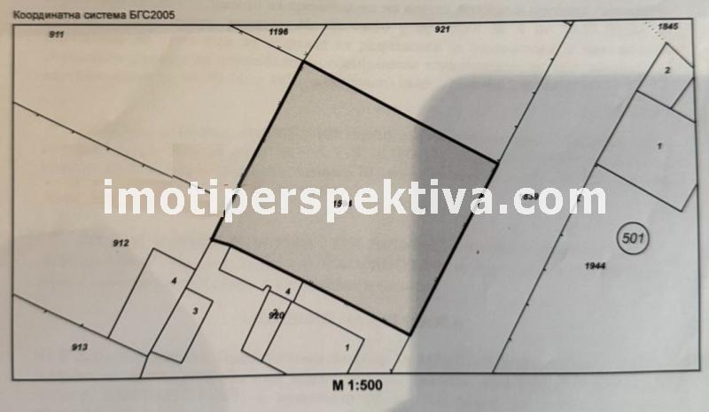 Продава ПАРЦЕЛ, с. Труд, област Пловдив, снимка 1 - Парцели - 48599534