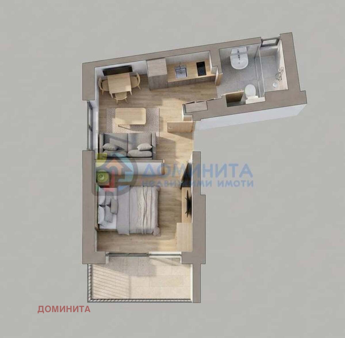 Продава 2-СТАЕН, гр. Приморско, област Бургас, снимка 2 - Апартаменти - 56079540