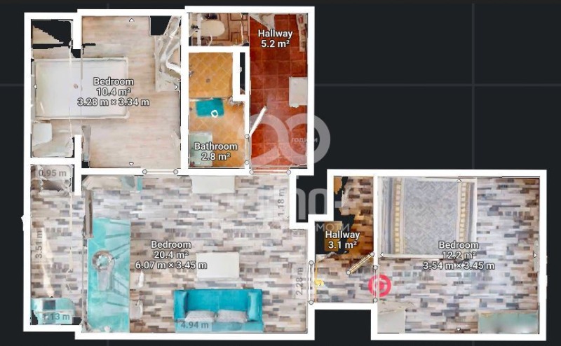 Продава  2-стаен град София , Борово , 60 кв.м | 93476208 - изображение [11]
