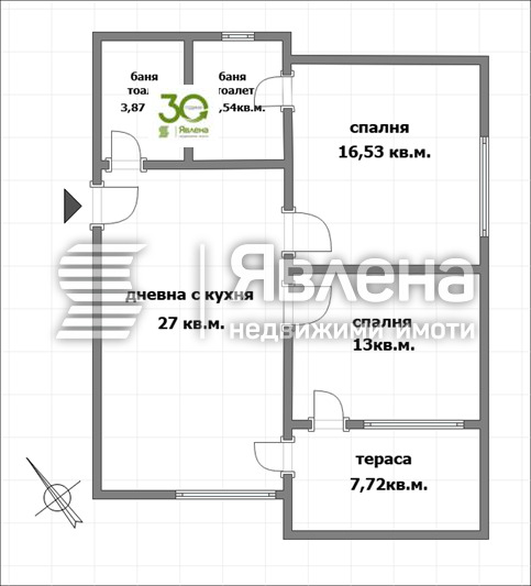 Продава 3-СТАЕН, гр. Каварна, област Добрич, снимка 10 - Aпартаменти - 48951841