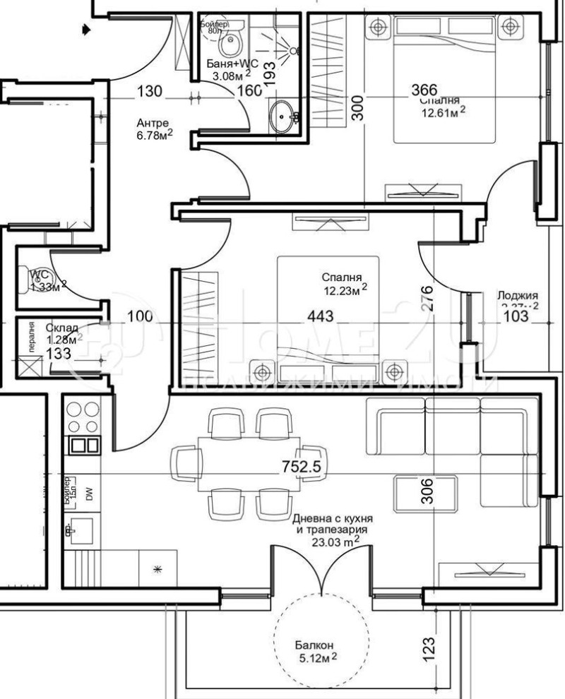 Продава  3-стаен град Варна , к.к. Св.Св. Константин и Елена , 94 кв.м | 37427585