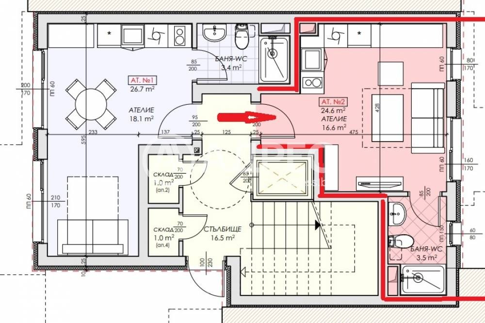 Продава 1-СТАЕН | Imot.bg — изображение 2