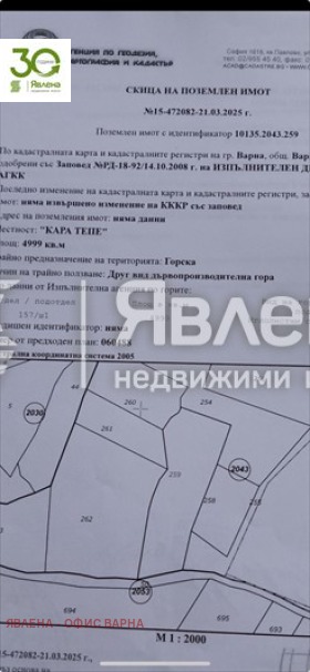 Продава ПАРЦЕЛ, гр. Варна, Виница