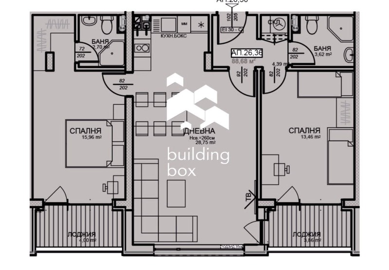 Продава 3-СТАЕН, гр. София, Център, снимка 9 - Апартаменти - 53371718