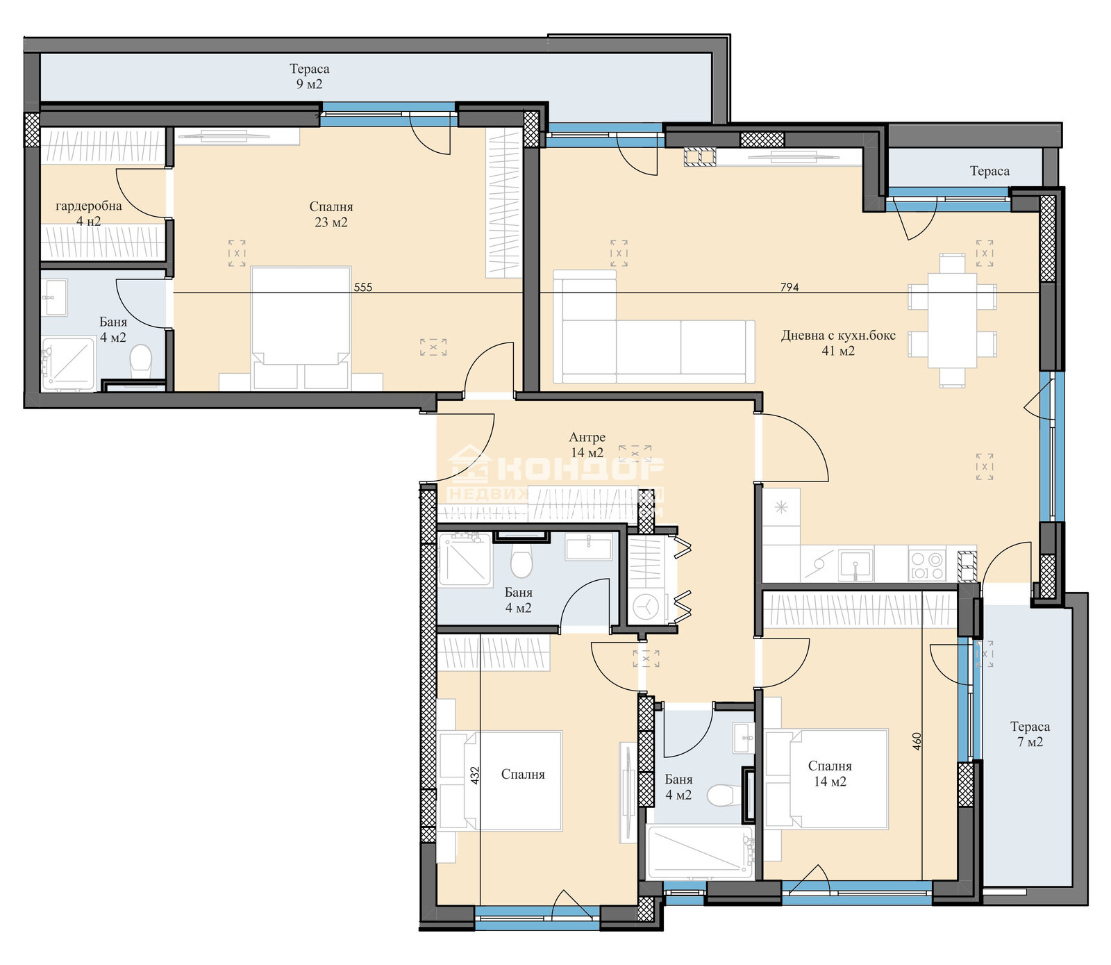 Продава МНОГОСТАЕН, гр. Пловдив, Христо Смирненски, снимка 4 - Апартаменти - 55215707