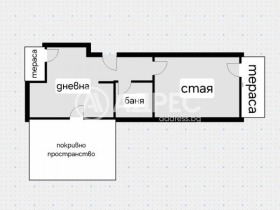 2-стаен град София, Люлин 1 4