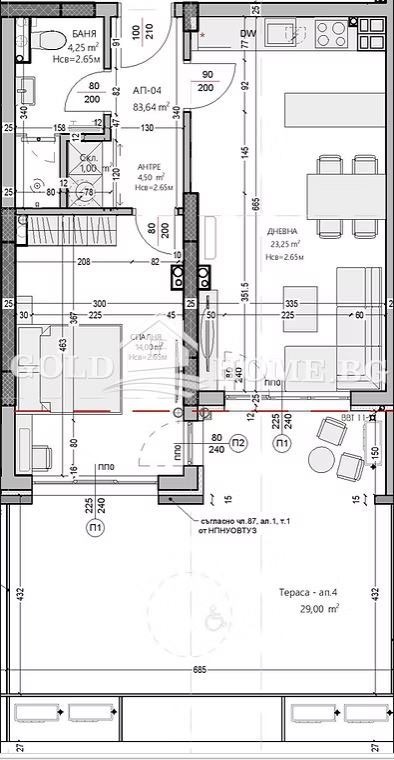 Продава 2-СТАЕН, гр. Пловдив, Остромила, снимка 5 - Апартаменти - 52563317