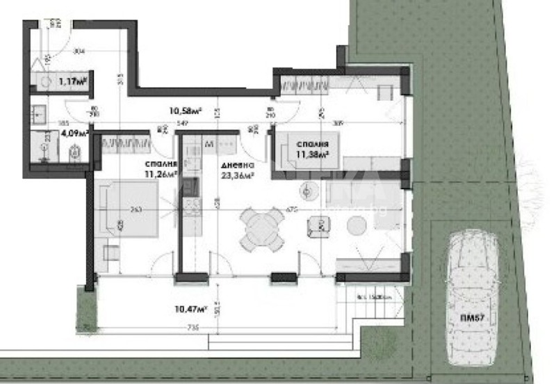 À venda  2 quartos Varna , Izgrev , 88 m² | 99543082 - imagem [5]