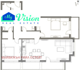 Продава 3-стаен град София Кръстова вада - [1] 