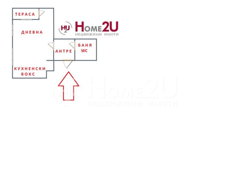 Продава 1-СТАЕН, гр. София, Център, снимка 5 - Aпартаменти - 47575173