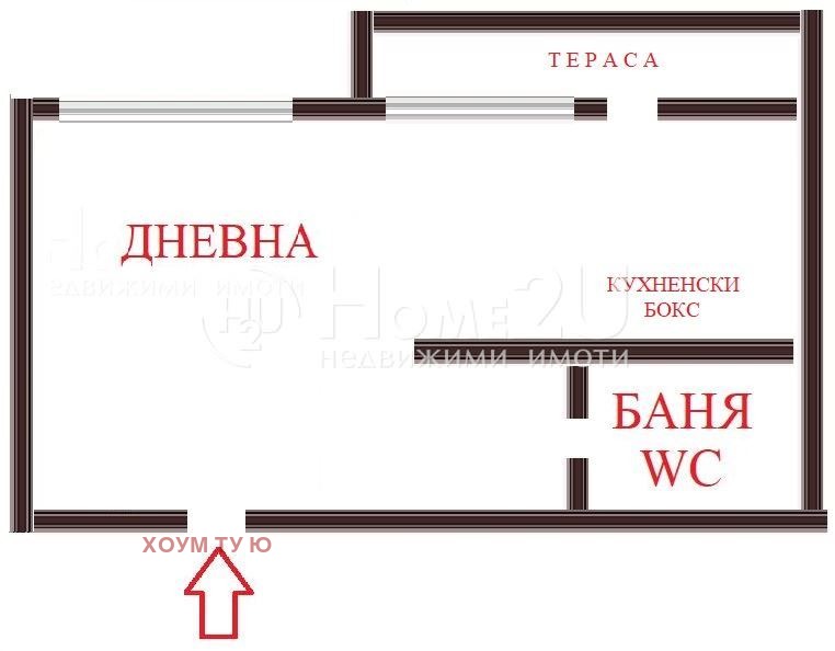 Продава 1-СТАЕН, гр. София, Люлин 9, снимка 2 - Aпартаменти - 47977448