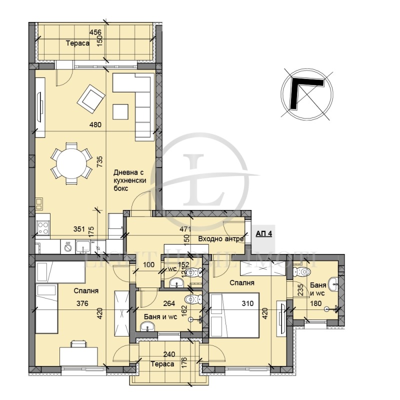 Продава 3-СТАЕН, гр. Пловдив, Остромила, снимка 9 - Апартаменти - 52396319