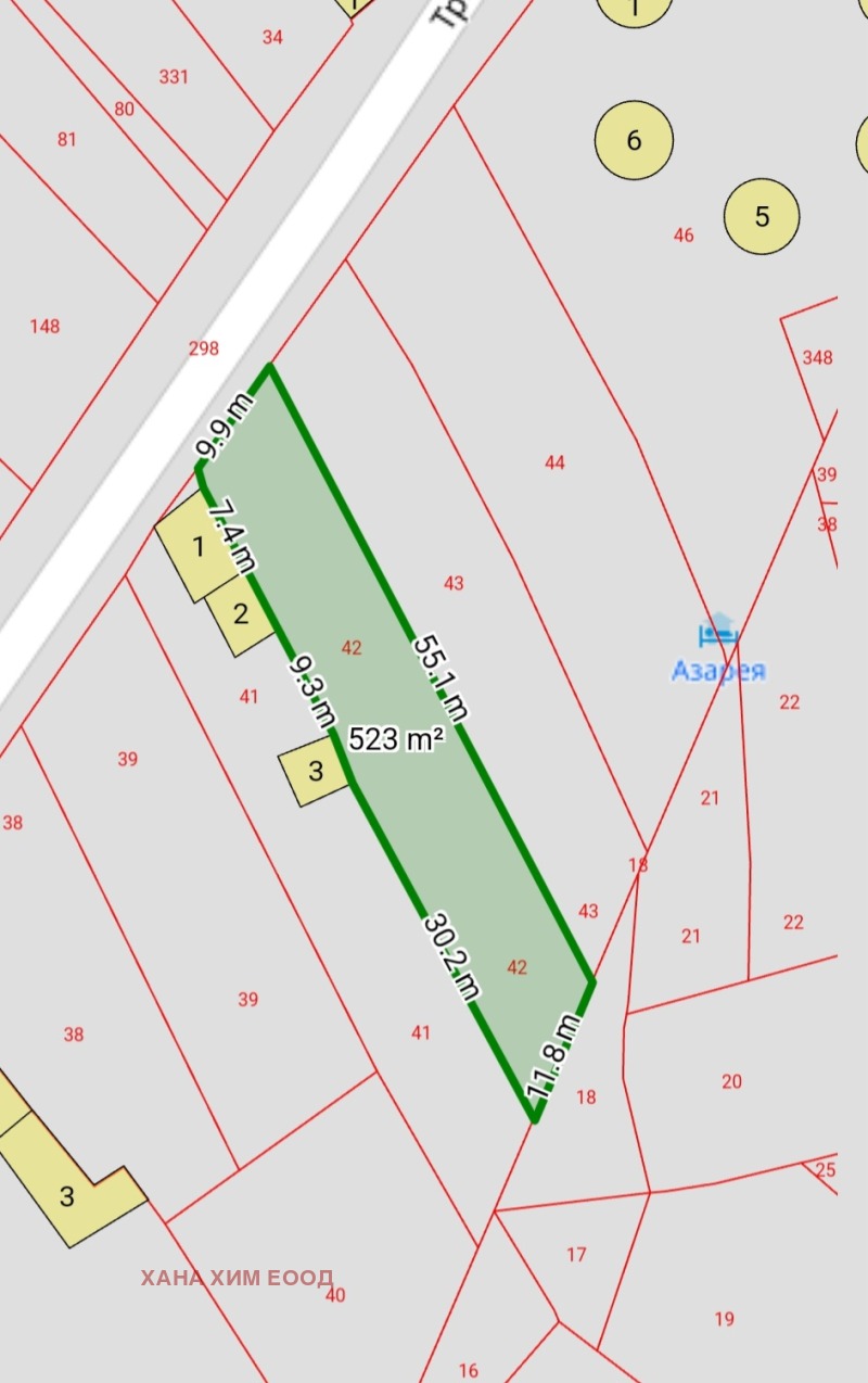 Продава  Парцел област Ловеч , с. Горно трапе , 1041 кв.м | 44957266 - изображение [3]