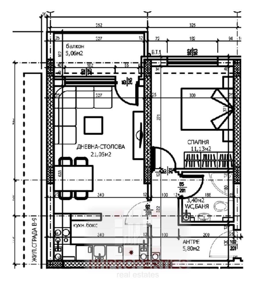 Продава 2-СТАЕН, гр. Пловдив, Тракия, снимка 2 - Апартаменти - 53968079