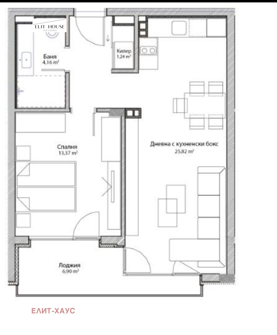 Продава 2-СТАЕН, гр. София, Манастирски ливади