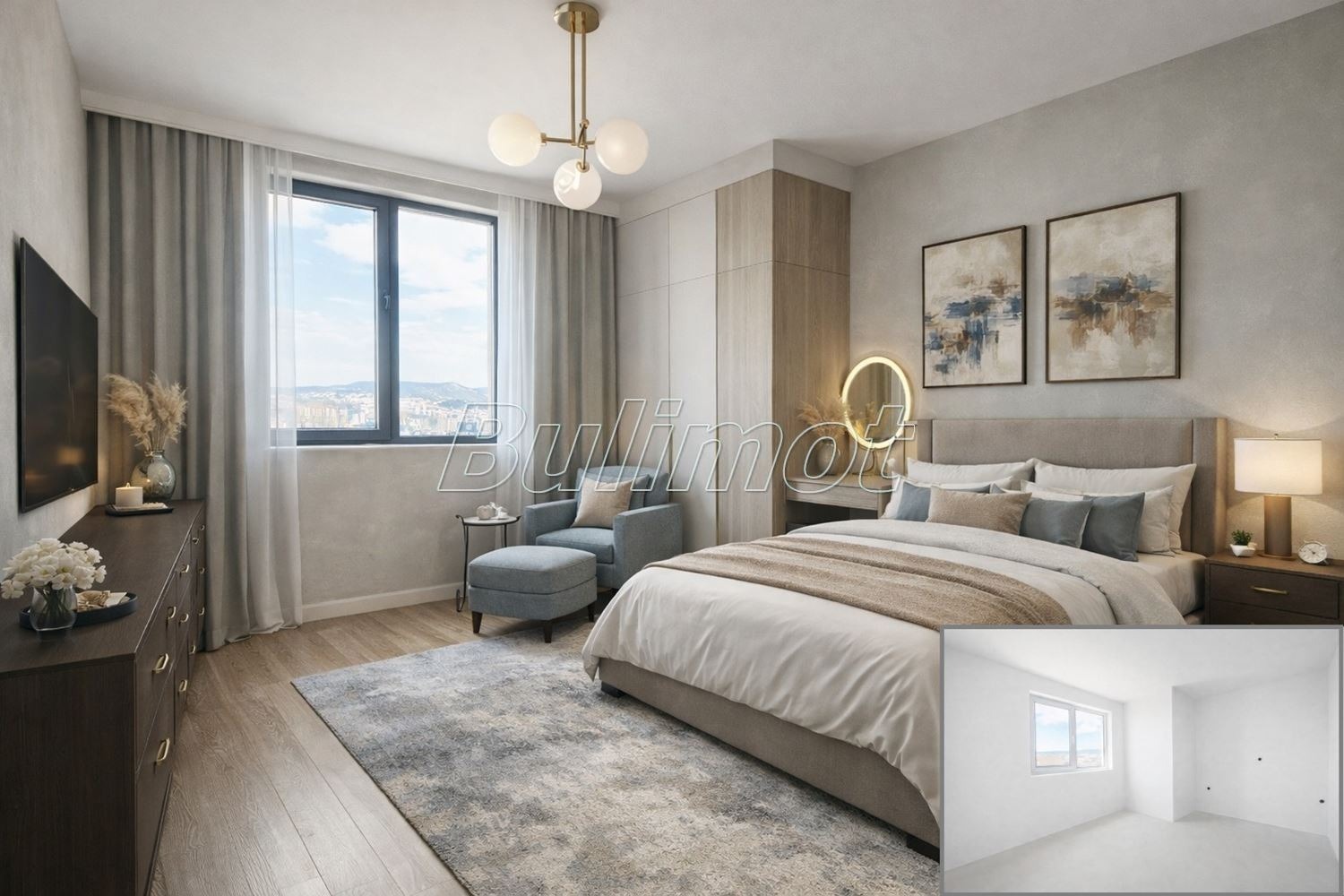 Продава 4-СТАЕН, гр. Варна, Колхозен пазар, снимка 3 - Апартаменти - 53642345