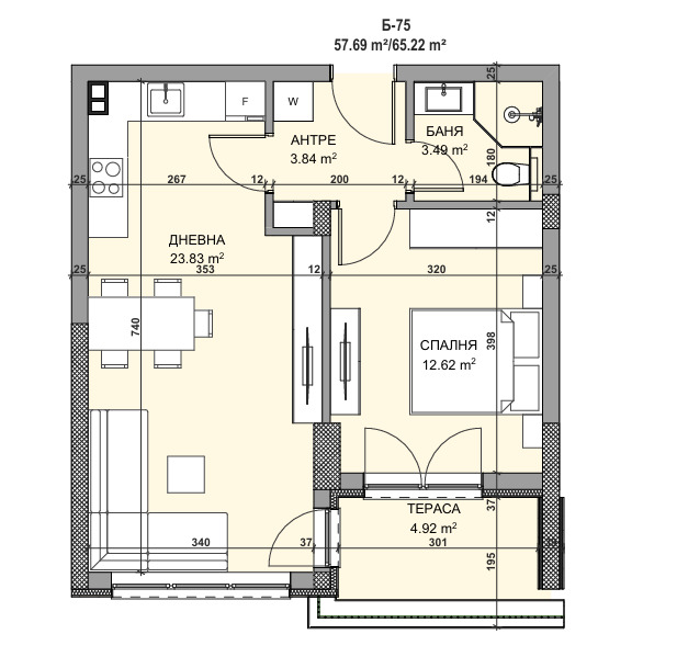 Продава  2-стаен град Варна , Владислав Варненчик 1 , 65 кв.м | 50141137 - изображение [14]