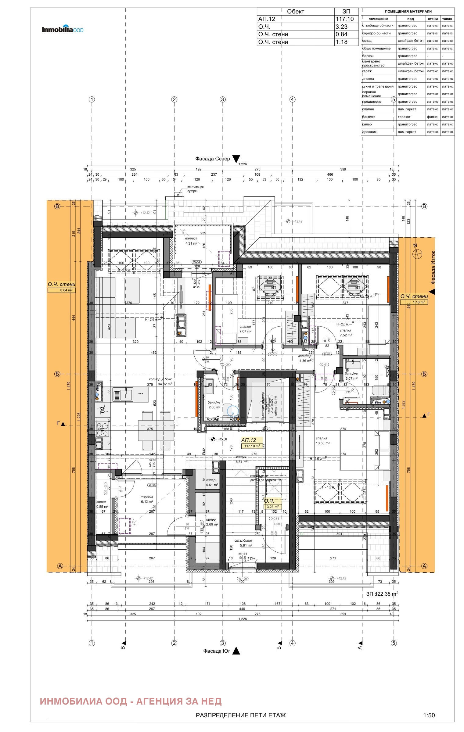 Продава 4-СТАЕН, гр. София, Център, снимка 5 - Апартаменти - 55900259