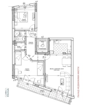 3-стаен град Варна, Колхозен пазар 9