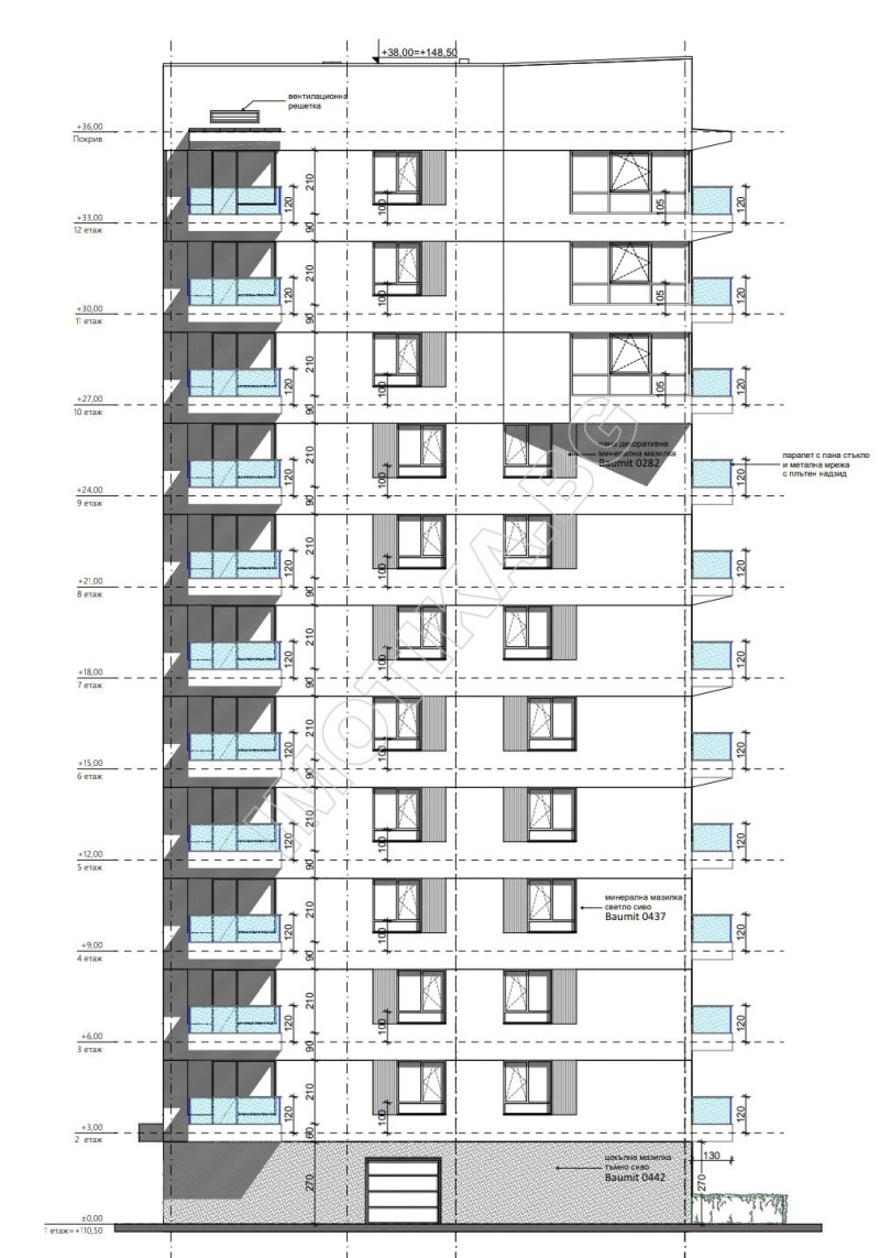Zu verkaufen  1 Schlafzimmer Warna , Kajsiewa gradina , 58 qm | 20643754 - Bild [3]